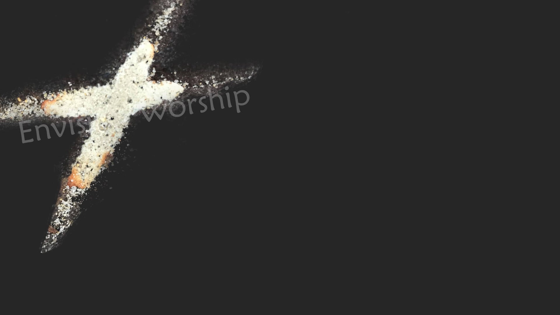 ash cross church powerpoint presentation for Ash Wednesday worship service - incredibly powerful