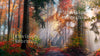 Fall leaves Christian background