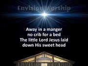 Away in a Manger worship slides