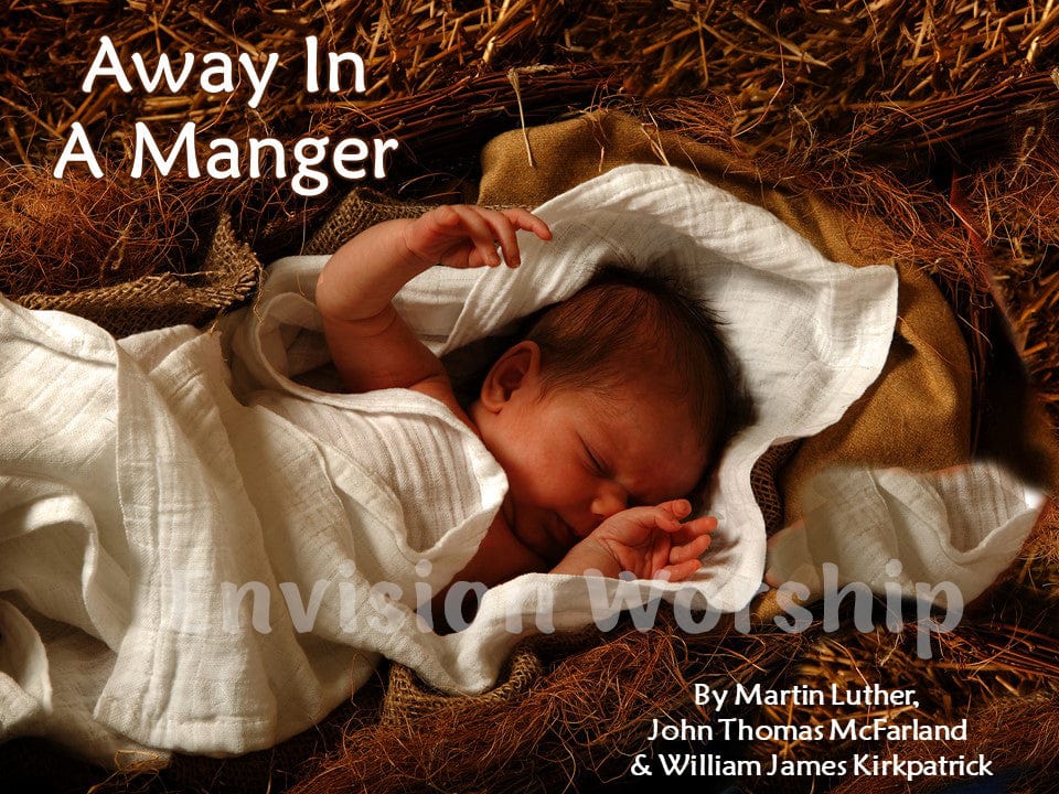 Away in a manger PowerPoint