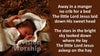 Away in a manger lyrics slides