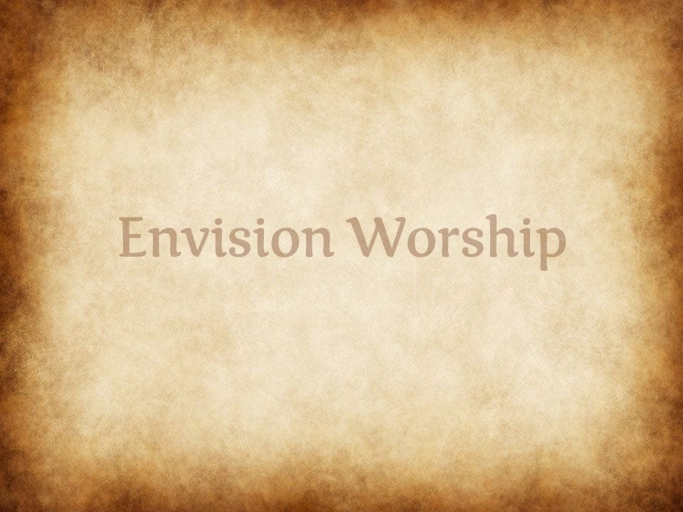 Bible verse worship slide