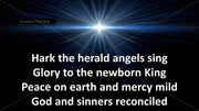 Hark the Herald Angel Sing Church PowerPoint template