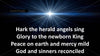 Hark the Herald Angel Sing Church PowerPoint template