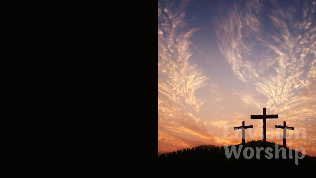 Three Crosses Christian Backgrounds