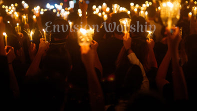 Candlelight Vigil worship slides