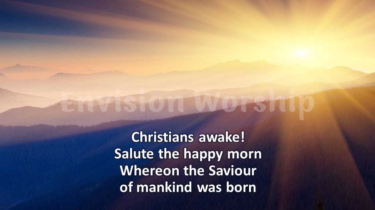 Christians Awake worship slides