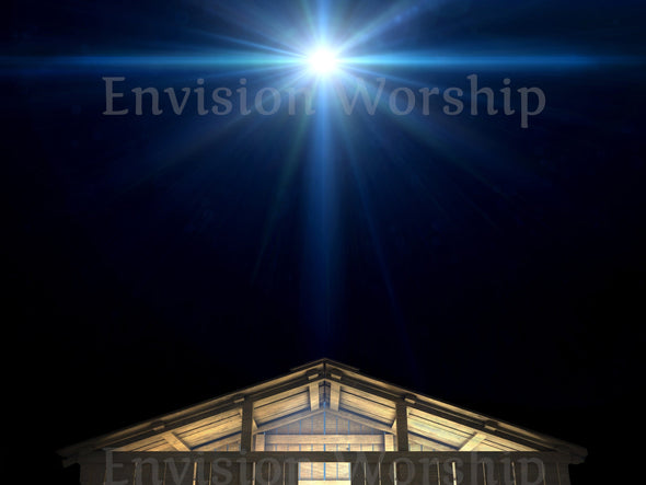 Star of Bethlehem Nativity PowerPoint Presentation for Christmas Eve Worship