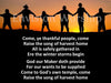 Come Ye Thankful People Come Hymn Worship PowerPoint Presentation for worship