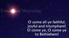 O Come All Ye Faithful PowerPoint with Lyrics