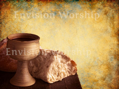 Communion worship slide