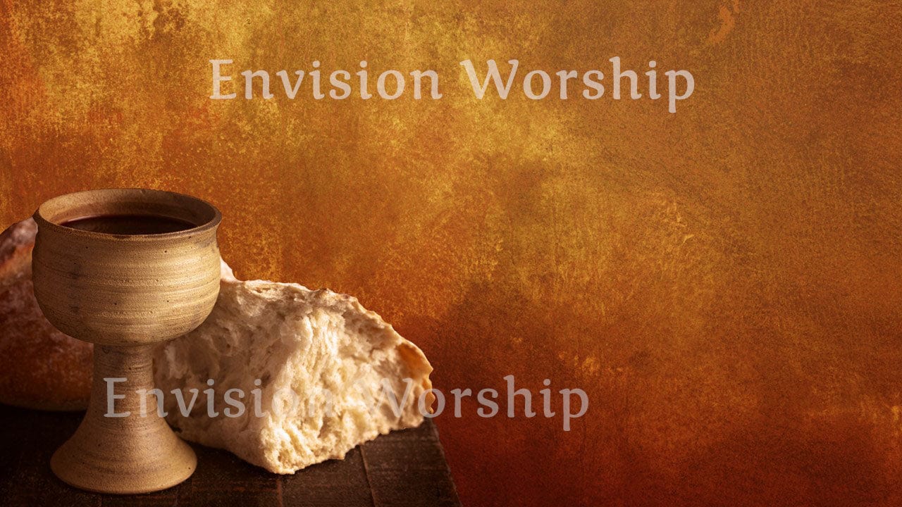 Holy Thursday, Maundy Thursday Communion PowerPoint