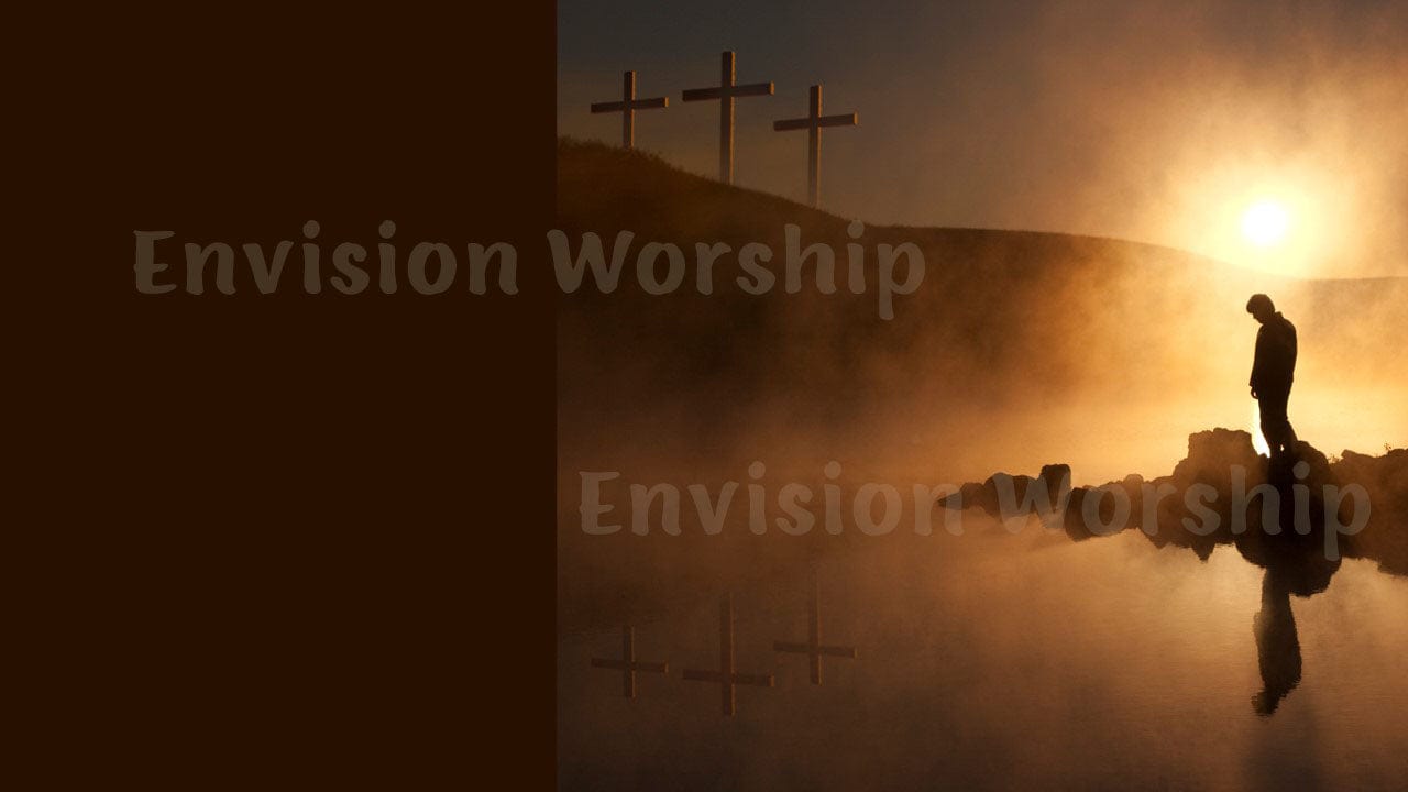 Cross PowerPoint slides for worship