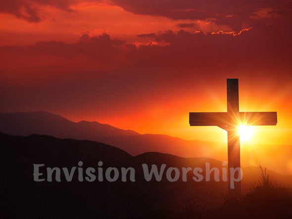 Cross Worship Slide, Cross Church PowerPoint, Cross Church slide, Cross Christian Background