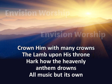 Crown Him With Many Crowns lyrics