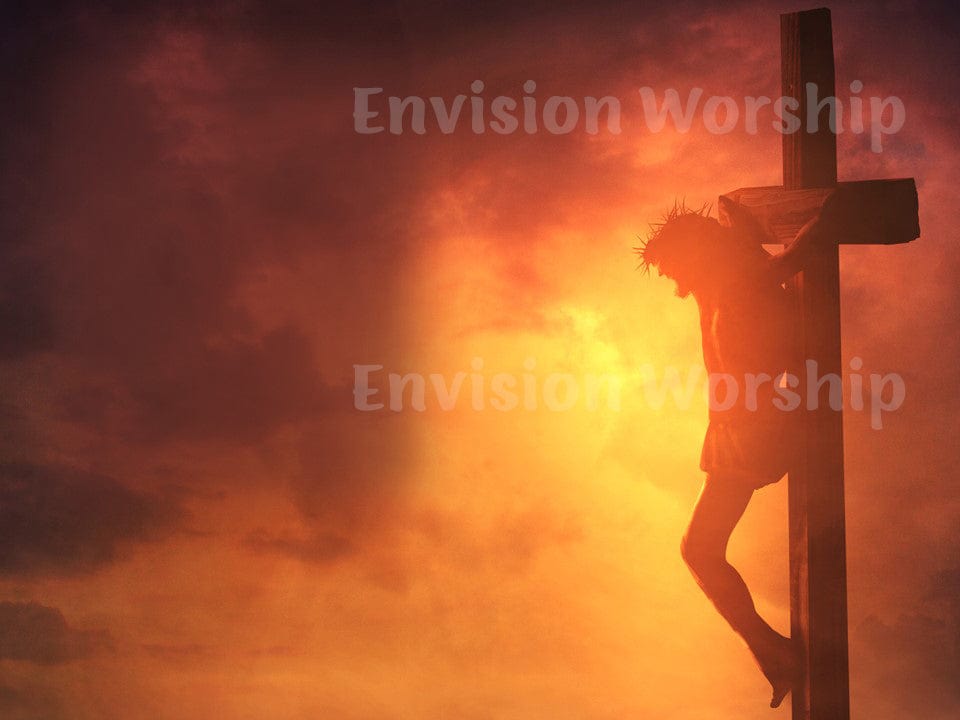 Crucifix Christian Background