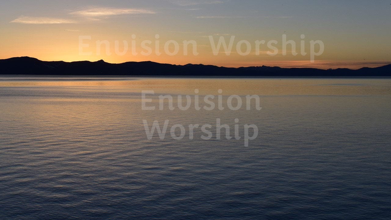 Sunrise, dawn church PowerPoint Presentation for worship