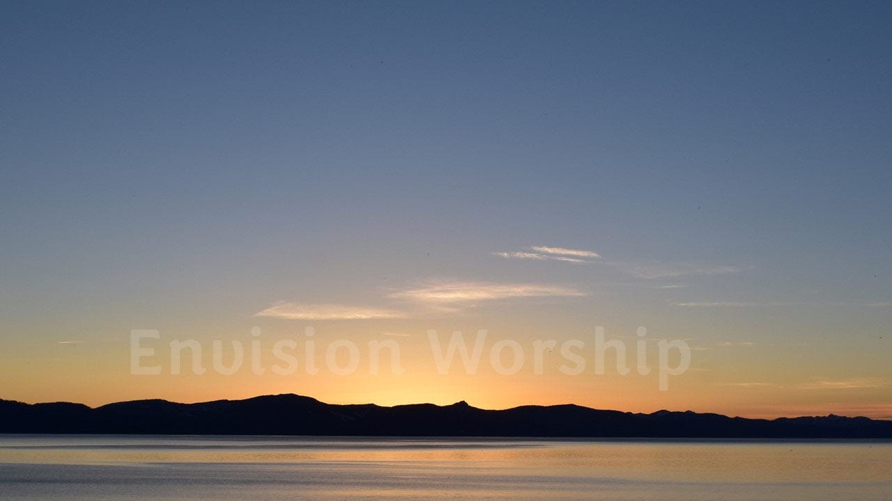 Dawn, sunrise church PowerPoint Presentation for worship