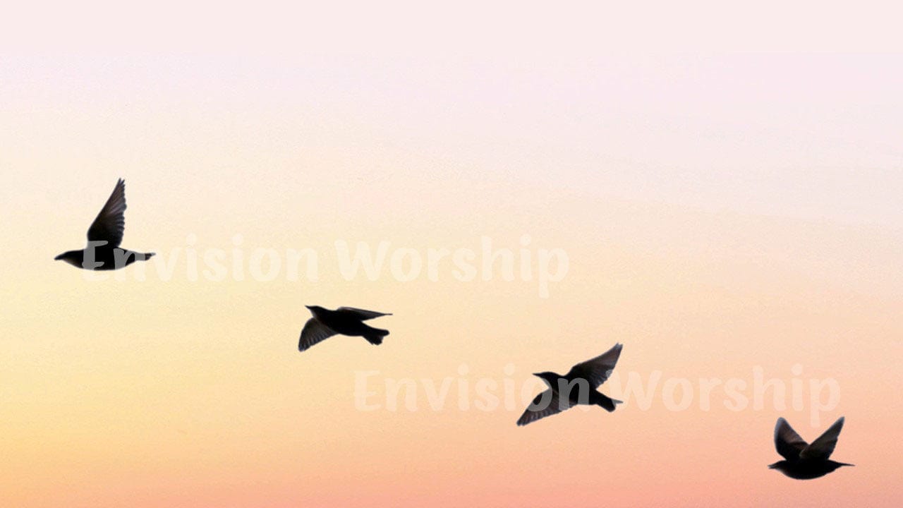 Dawn Christian Background Church PowerPoint Slide for worship