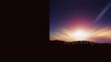 Easter Sunrise Background PowerPoint template slides for worship