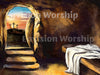 Easter worship PowerPoint Presentation slides, Empty Tomb PowerPoint Presentation slides 