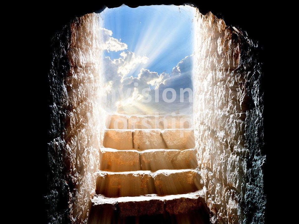 Empty tomb worship slide