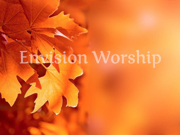 Fall colors worship slides