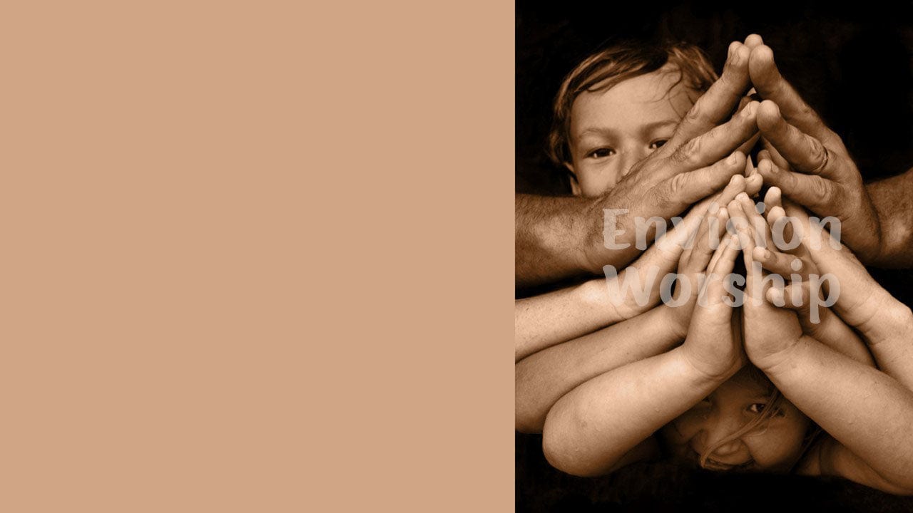 Family prayers worship slides