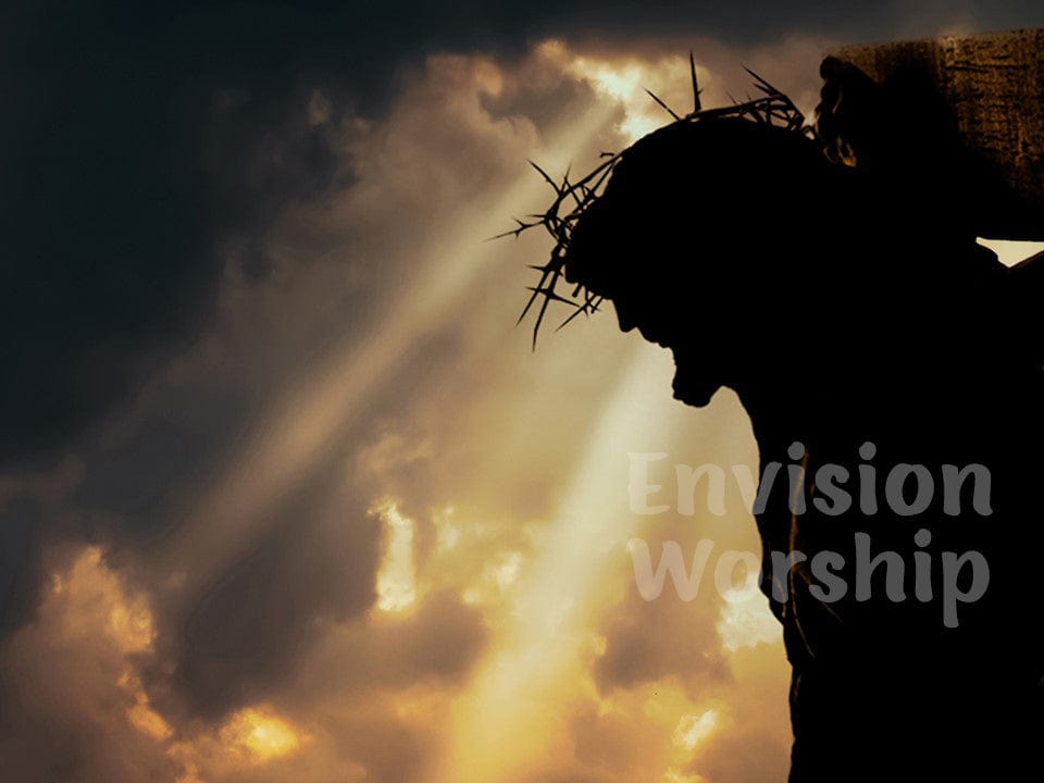 Good Friday Crucifix PowerPoint, Good Friday Christian Background slides, Good Friday Church slides