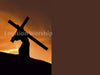 Jesus carrying the cross Christian Background