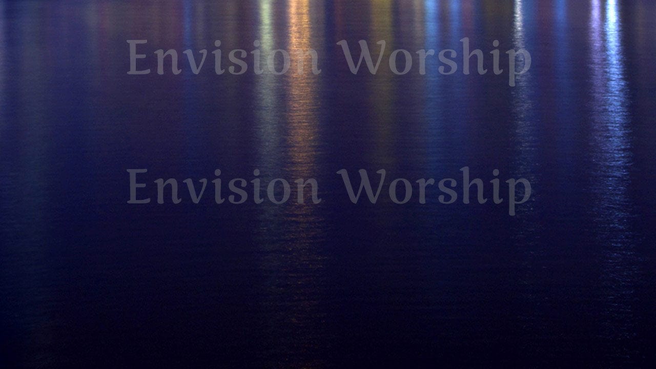 Water church PowerPoint Presentation slide for worship