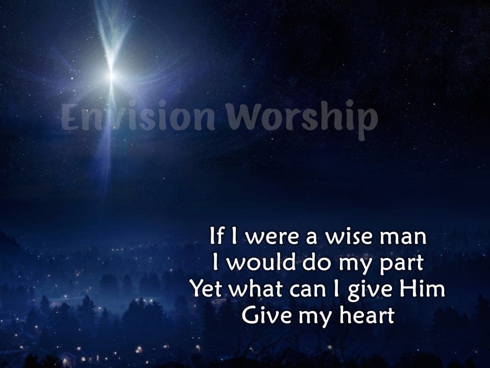 In The Bleak Midwinter Christian Background