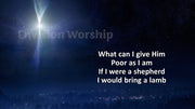In The Bleak Midwinter worship slides