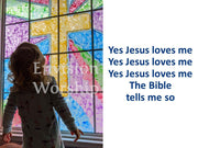 Jesus Love Me This I Know Church PowerPoint slides with Lyrics