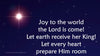 Joy to the world church PowerPoint template