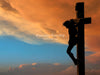 Crucifix Christian Background