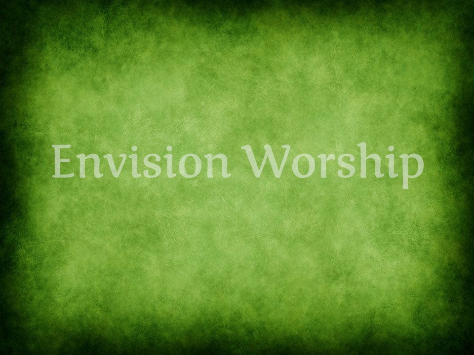 Liturgical green church PowerPoint slides