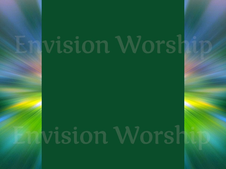 Liturgical green church PowerPoint