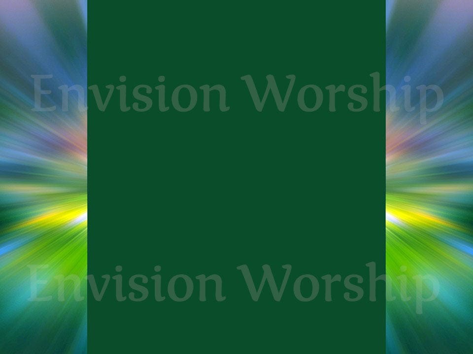 Liturgical green church PowerPoint