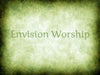 Liturgical green worship slide