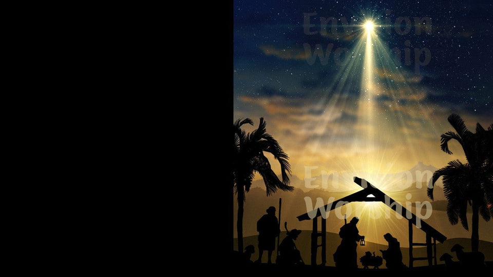 Christmas Nativity PowerPoint ~ Holy Family, Shepherds & 3 Kings
