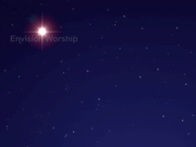 O Holy Night church slides with Star of Bethlehem