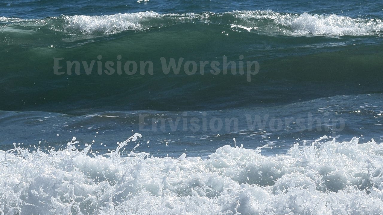 Ocean wave church PowerPoint