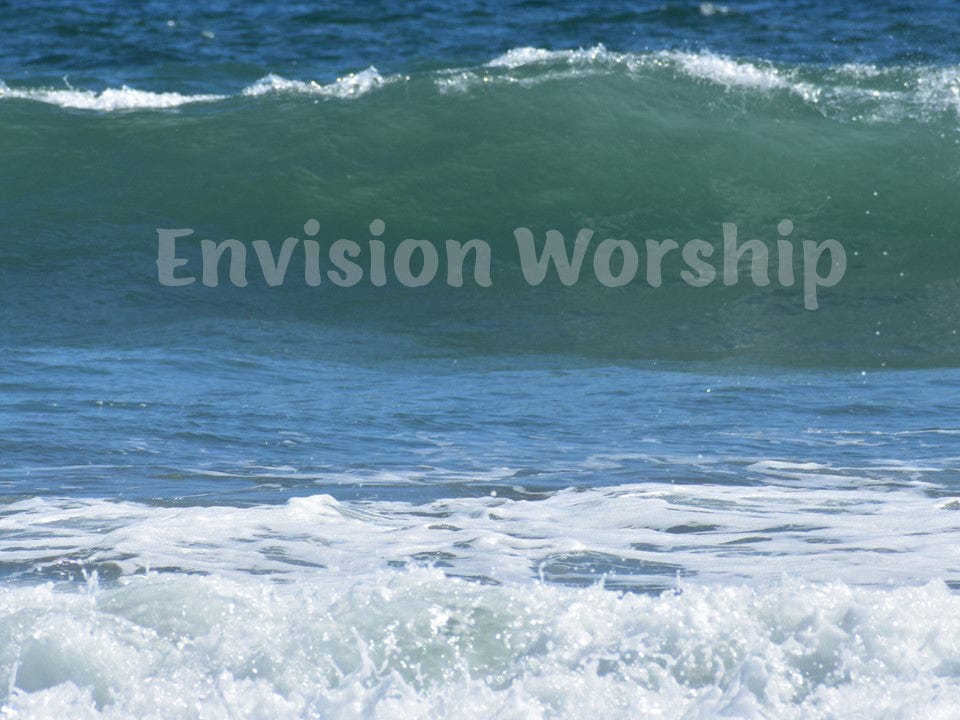 Ocean wave church PowerPoint