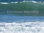 Ocean wave worship slide