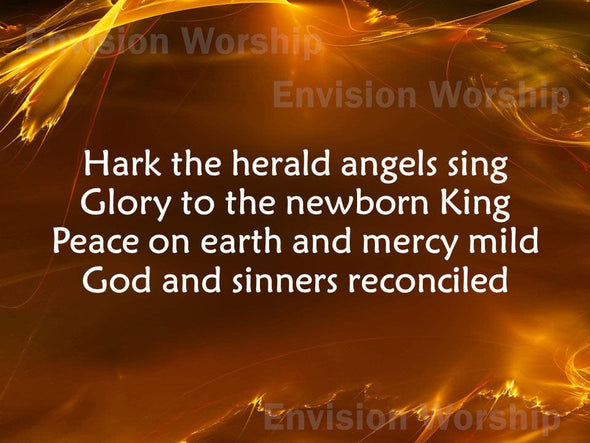 Hark The Herald Angels Sing Worship Slide