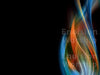 Pentecost flame Christian Background