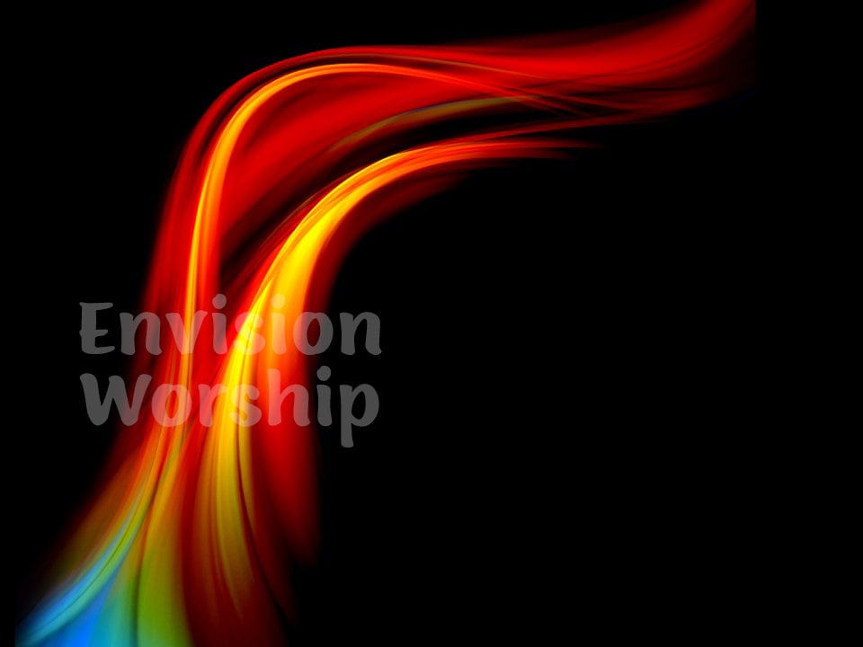 Pentecost's flame worship slides