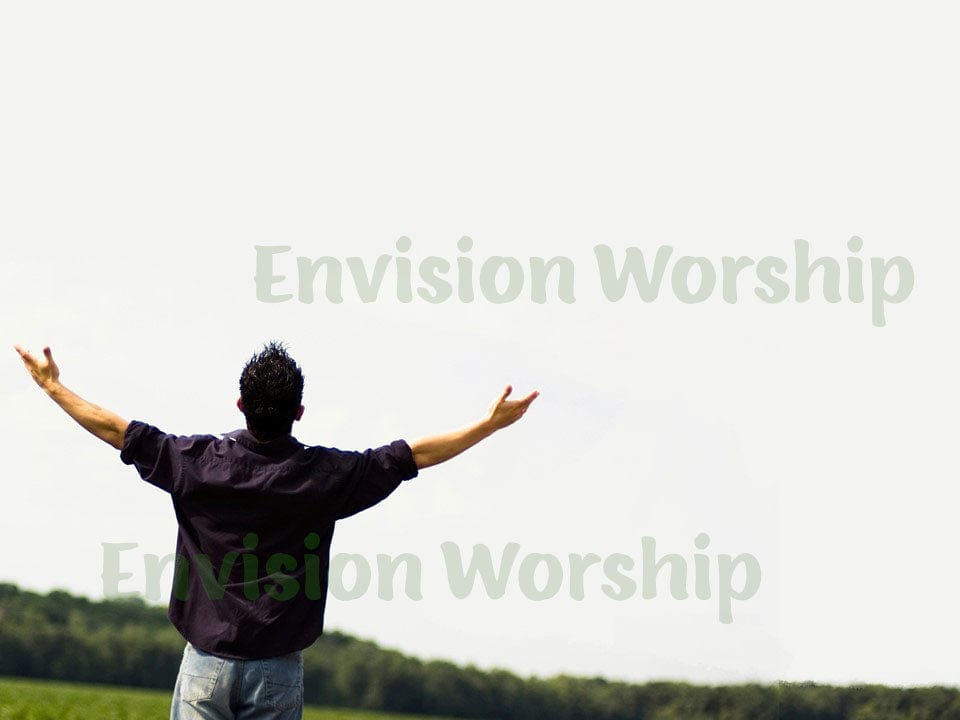 Praise Christian PowerPoint slide for worship