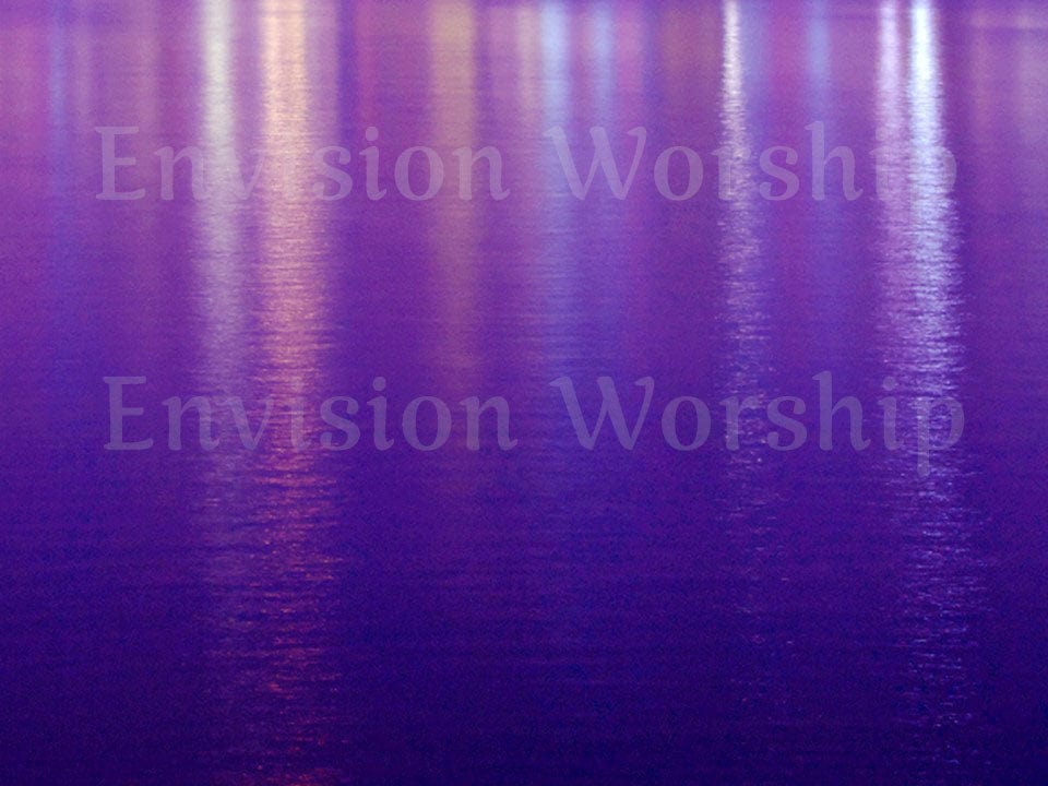 purple church PowerPoint Presentation slide for worship